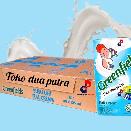 

Susu Greenfields Uht Full Cream 105 Ml X 40 Pcs ( 1 Karton )