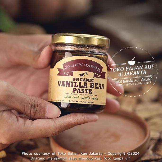 

Golden Harvest - Organic Vanilla Bean Paste 100ml Perisa Alami Vanili