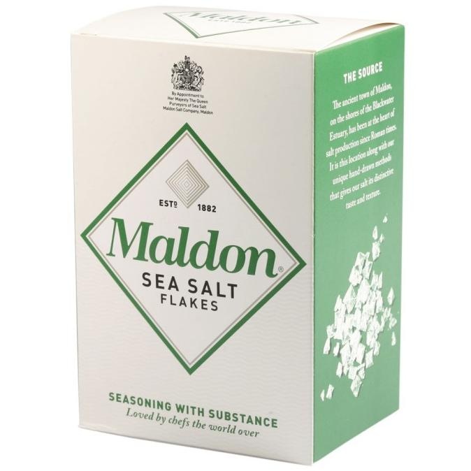 

Maldon Sea Salt Flakes Bumbu Masak Bahan Garam Laut Kasar Import