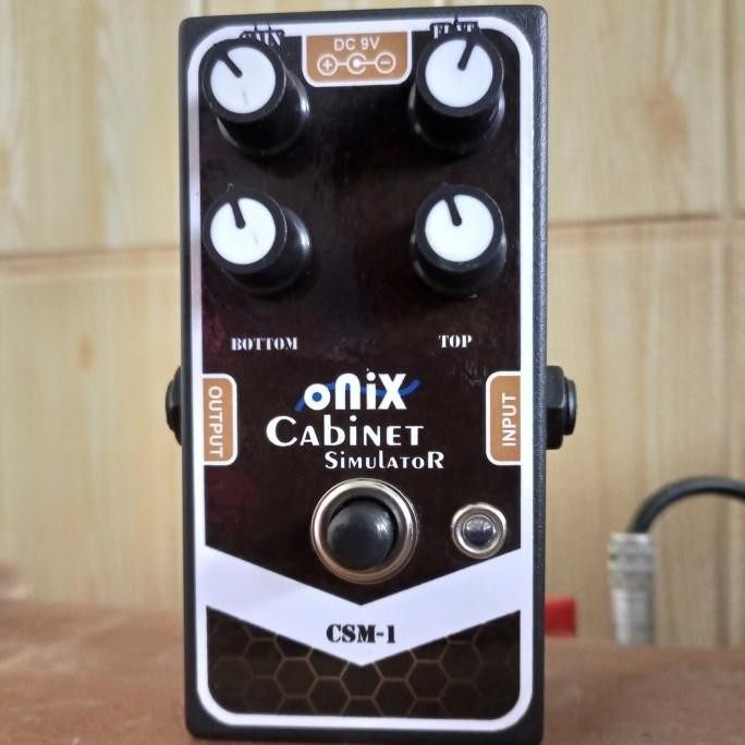 EFEK GITAR STOMBOX ONIX CABINET SIMULATOR ORIGINAL DAN TERPERCAYA