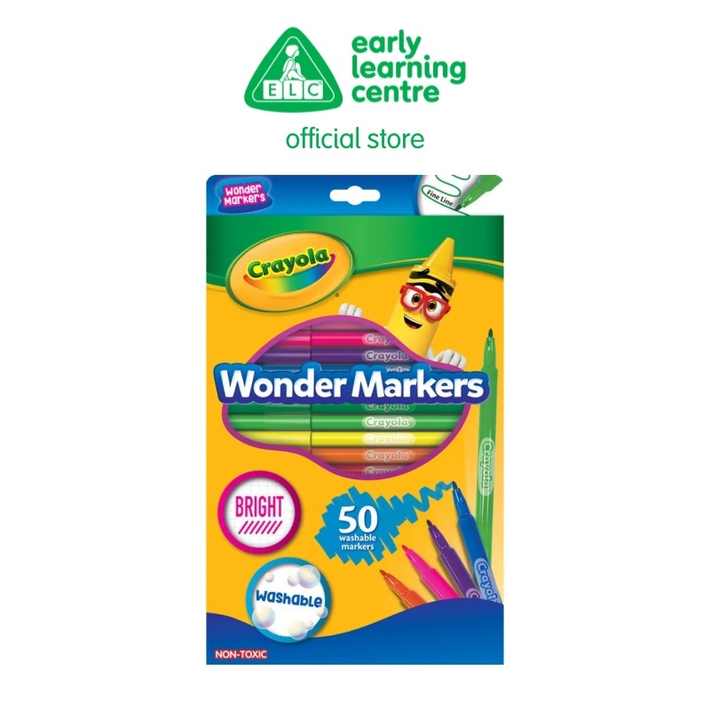 

Crayola Color Wonder Markers - Spidol Mewarnai Anak
