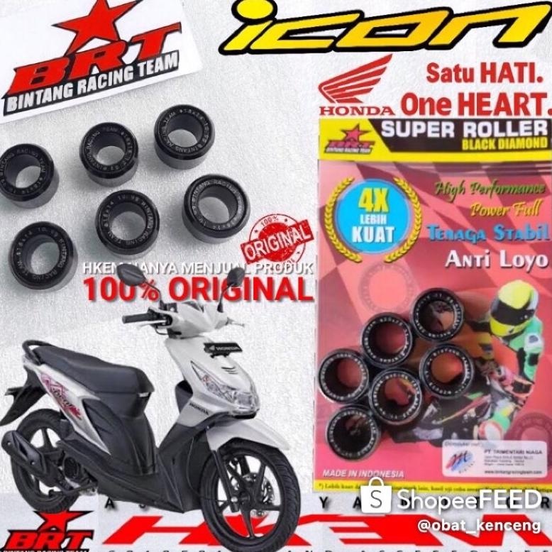 SPECIAL SUPER ROLLER RACING BRT ORIGINAL  ECERAN BEAT KARBU LOLER RESING ECERAN 7-8-9-10-11-12 SPARE