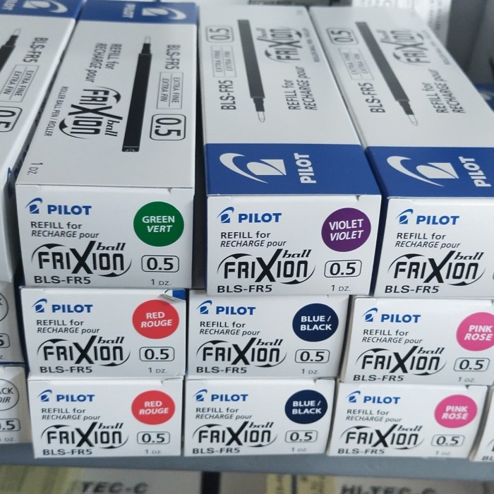 

REFILL FRIXION KLICKER 0.5MM REFIL BLS-FR5 (1DZ)