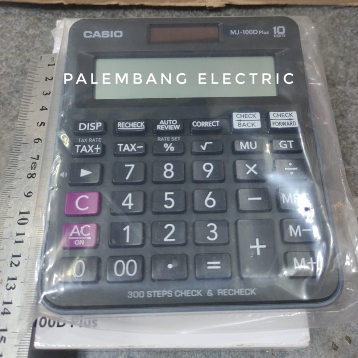 

Silahkan Order] kalkulator Casio MJ-100D plus 10 digit bisa check ulang