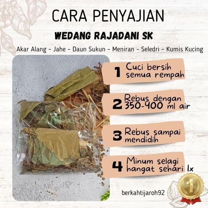 

Original Wedang Akar Alang Jahe Meniran Kumis Kucing Daun Sukun Atasi Masalah Ginjal Daun Herbal Kering