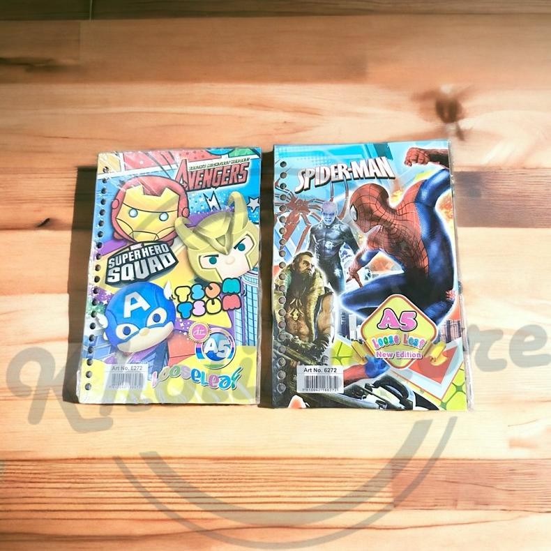 

Loose Leaf A5 Karakter / Isi Kertas Binder Fancy isi 20 lembar LARIS