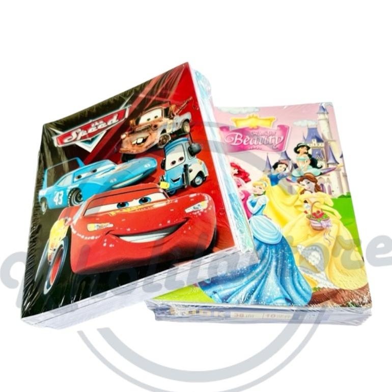 

Buku Tulis Karakter Fancy Murah 38 lembar isi 10 pcs LARIS