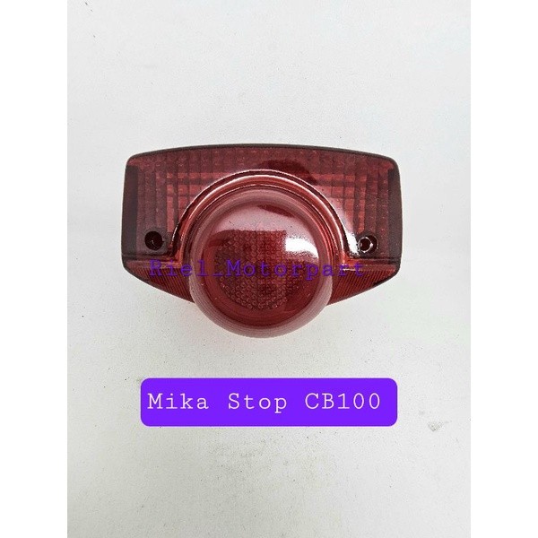 Kaca Stop (KIWI) CB100 / CB 100 belakang lampu mika rear