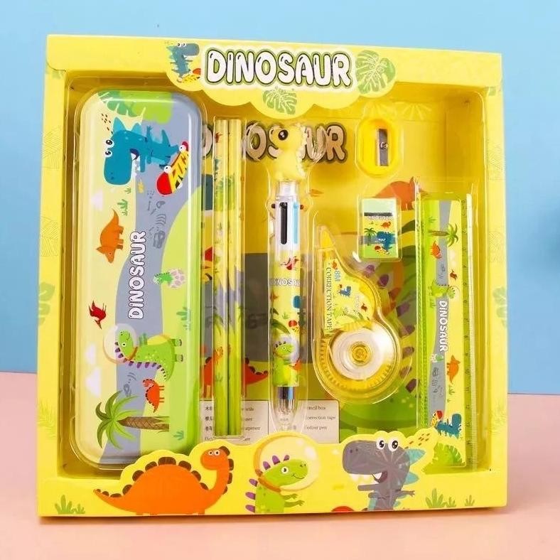 

PL30 8021 Set alat tulis souvenir ultah isi 8 pcs ada type-x & pen cetek Terlaris