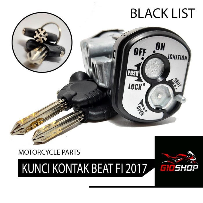 KUNCI KONTAK BEAT NEW FI 2017 PLUS KUNCI SUKU CADANG MOTOR