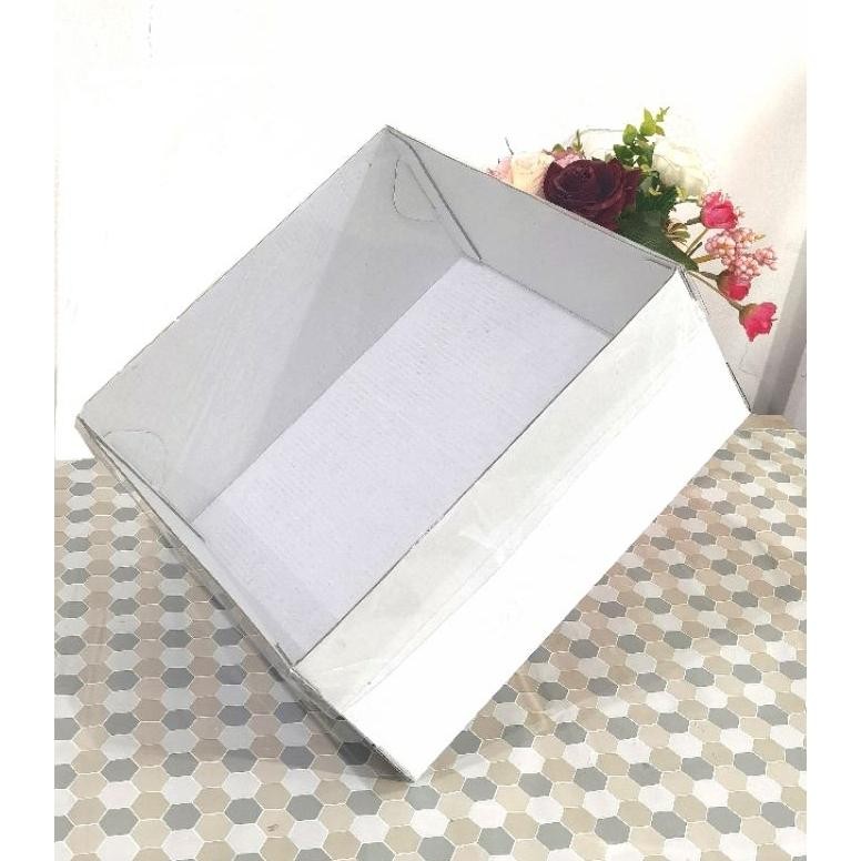 

wd-54 BOX MIKA - DUS KUE - KOTAK - KARDUS 25x25x12 - WK (ISI : 10 PCS) Sale