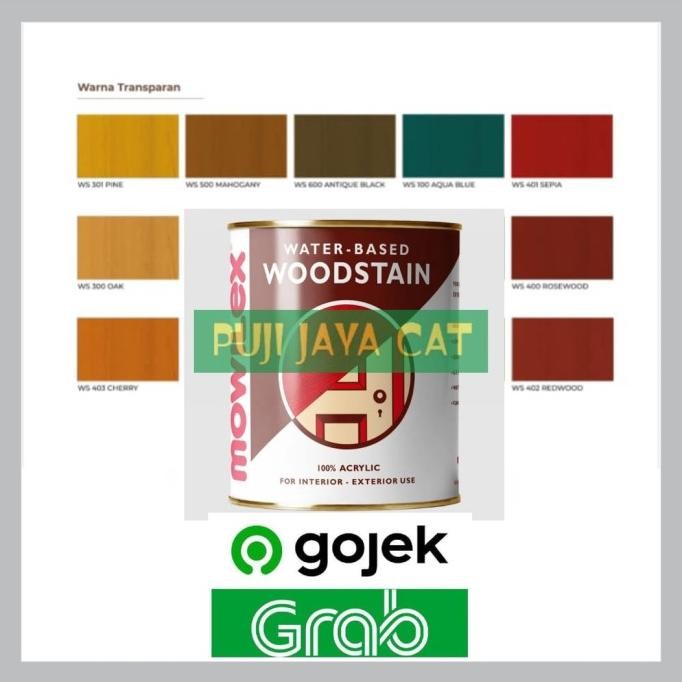 Ready Mowilex Woodstain Clear Finish Gloss / Doff Matt Siap Kirim 