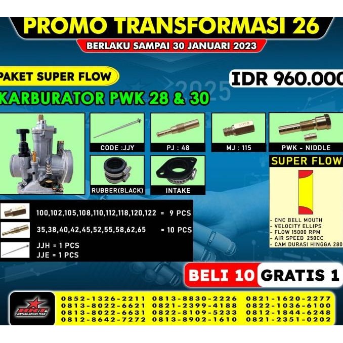 PROMO MERDEKA BRT - KARBU PWK 28/30