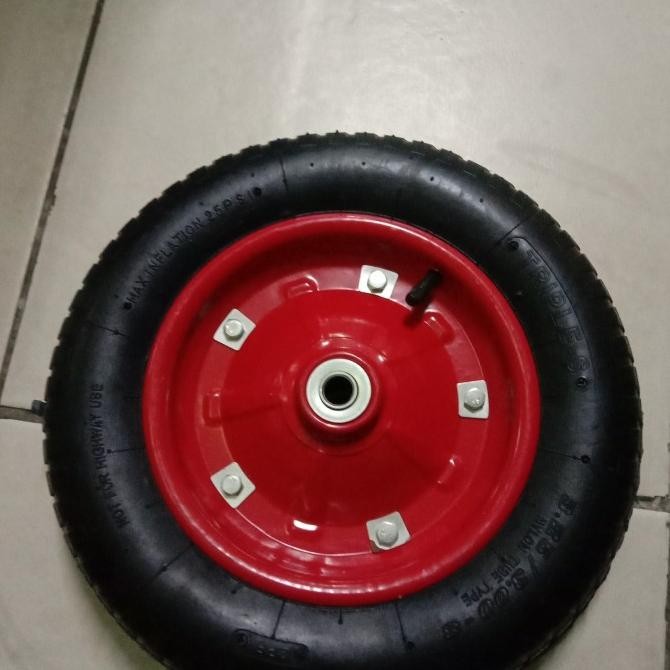 [ Bv ] Roda Arco Sorong Gerobak Pasir Roda Roli