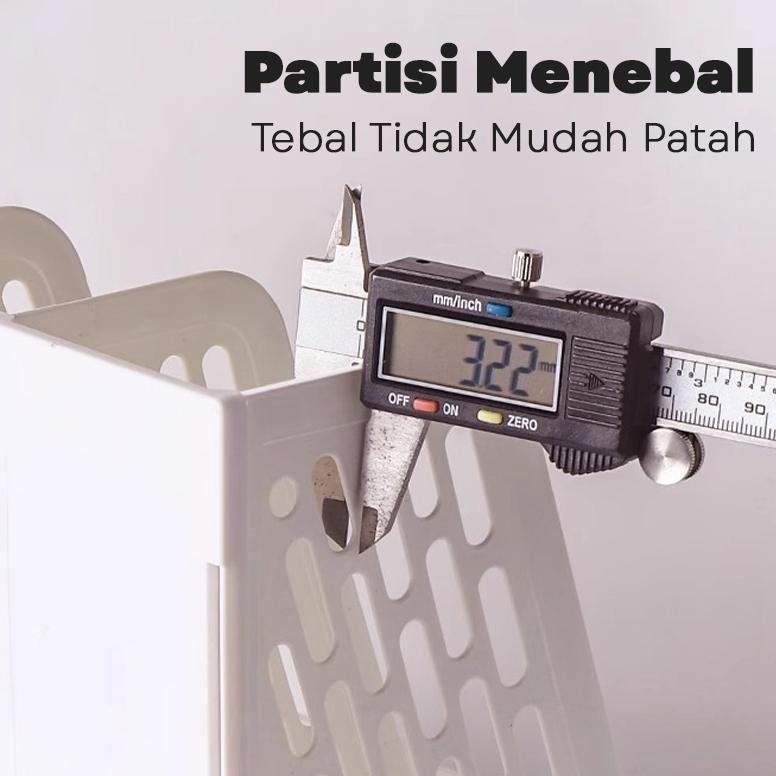 

SALE [READY] Aimilo Rak buku Organizer file dengan Tempat pena Box file Tempat buku Tempat penyimpanan an-6