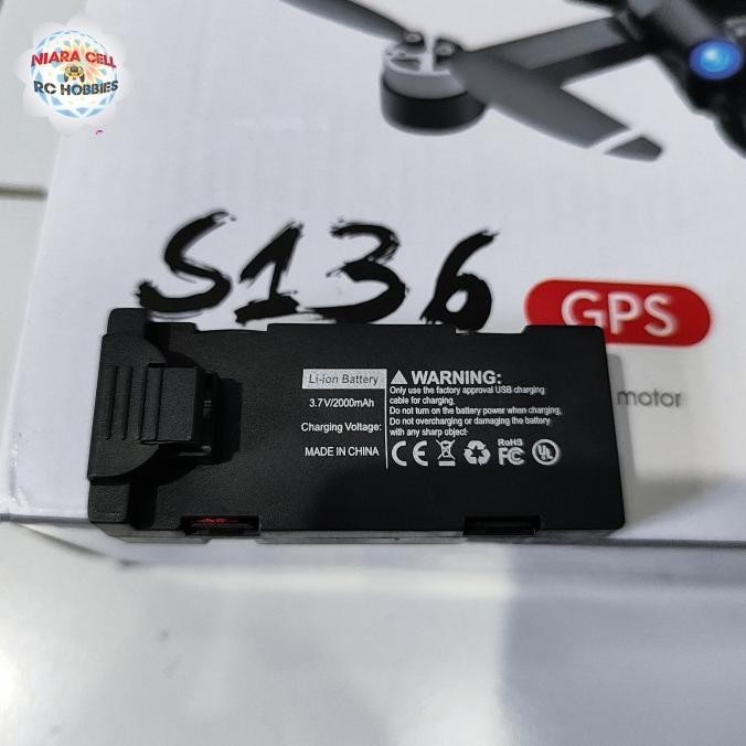 Baterai Drone Polltar Jg99 Dan S132 Original 7.4Volt Murah