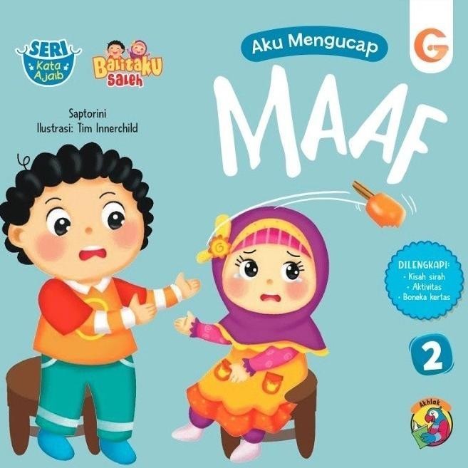 

Seri Kata Ajaib 1 Set Buku Cerita Adab Anak Islami Usia Dini TK PAUD PNK