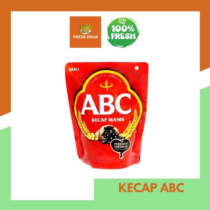 

Kecap Manis ABC refill 60ml pouch kecil | Fresh Jogja