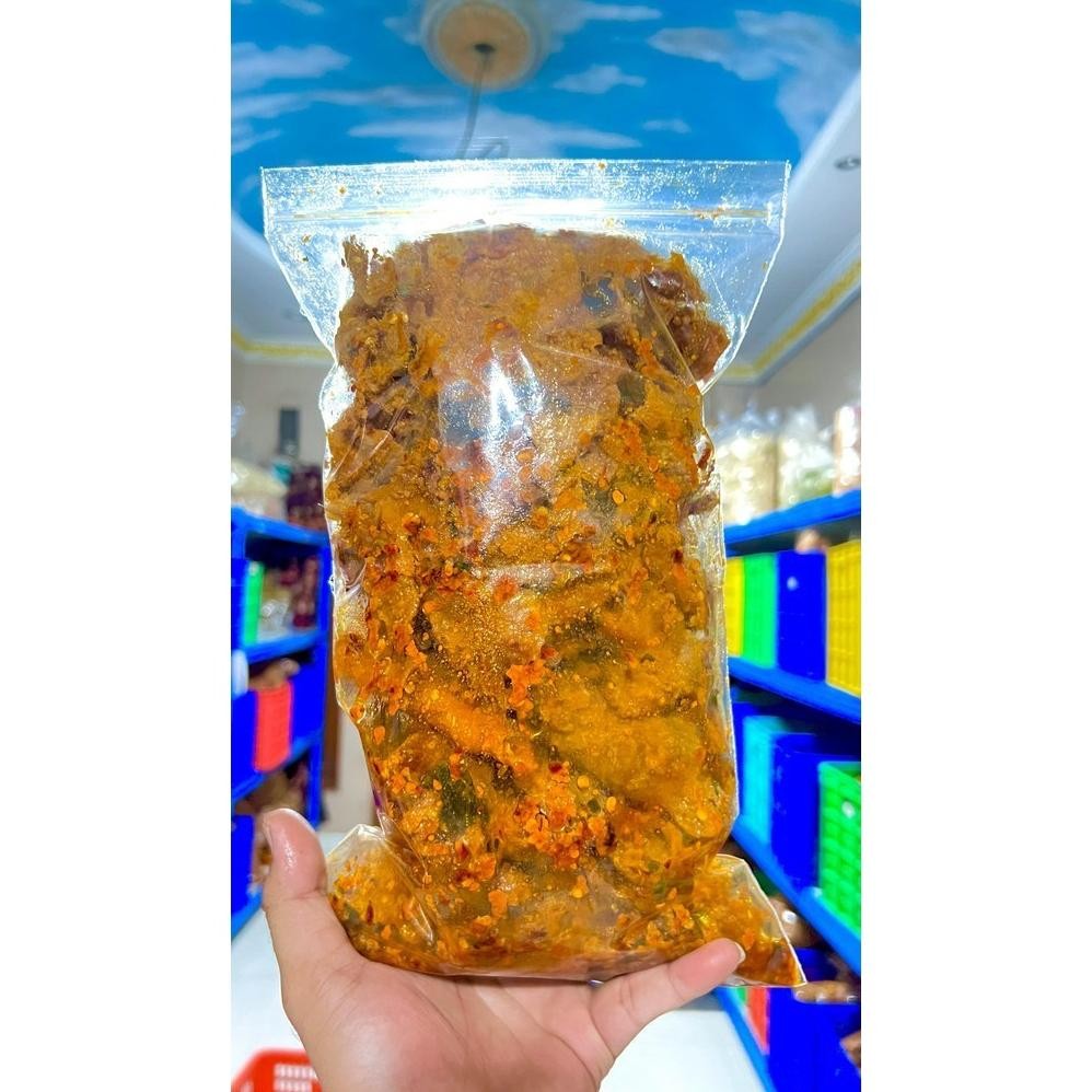 

Original Keripik Kulit Krispy Pedas Daun Jeruk 1Kilo Gram/ Termurah /Terlaris/Cod Kripik Kulit Ayam Grosir