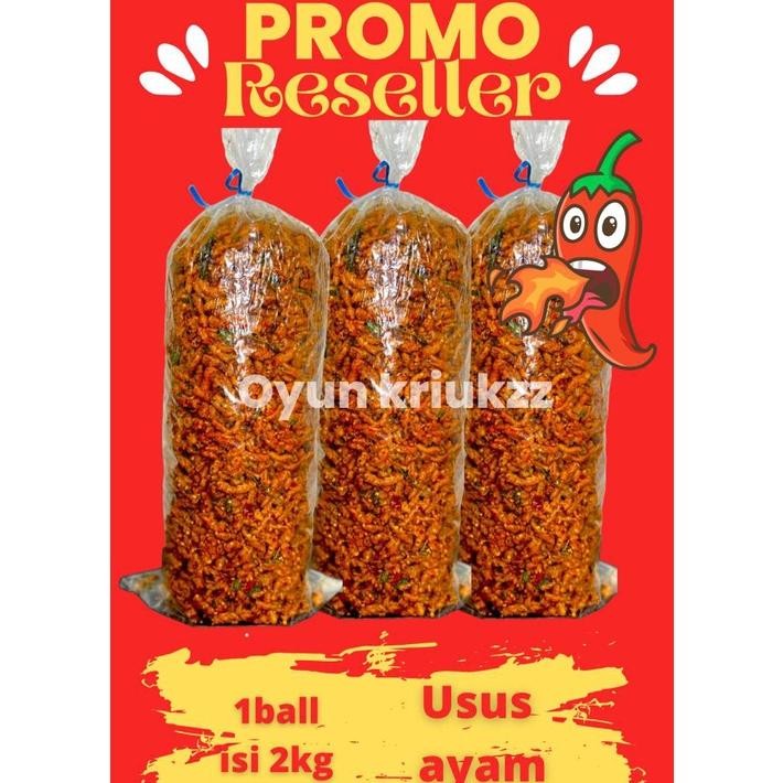 

Original Usus Ayam Crispy Pedas Daun Jeruk 1 Bal Isi 2 Kg | Usus Ayam Crispy Pedas | Usus Krispi Krispy Murah