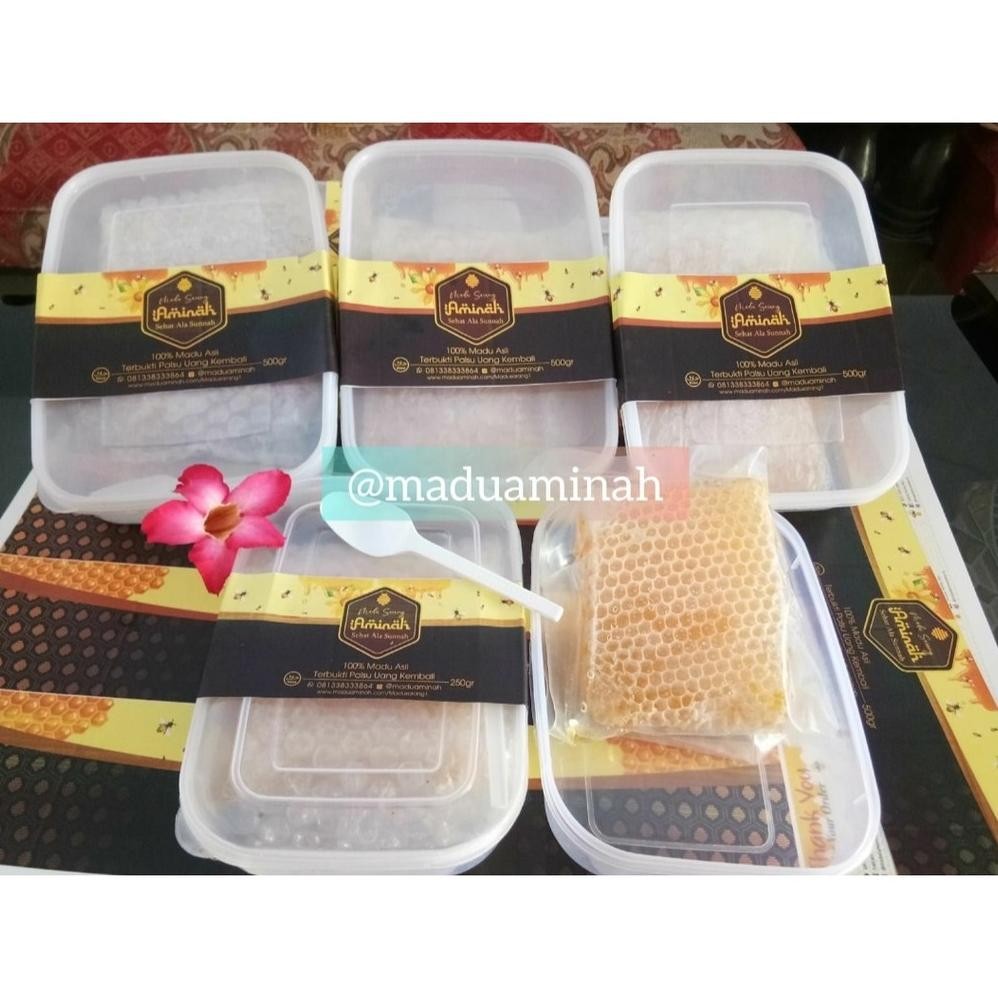 

Original Madu Sarang 250 Gram Asli Madu Aminah Premium