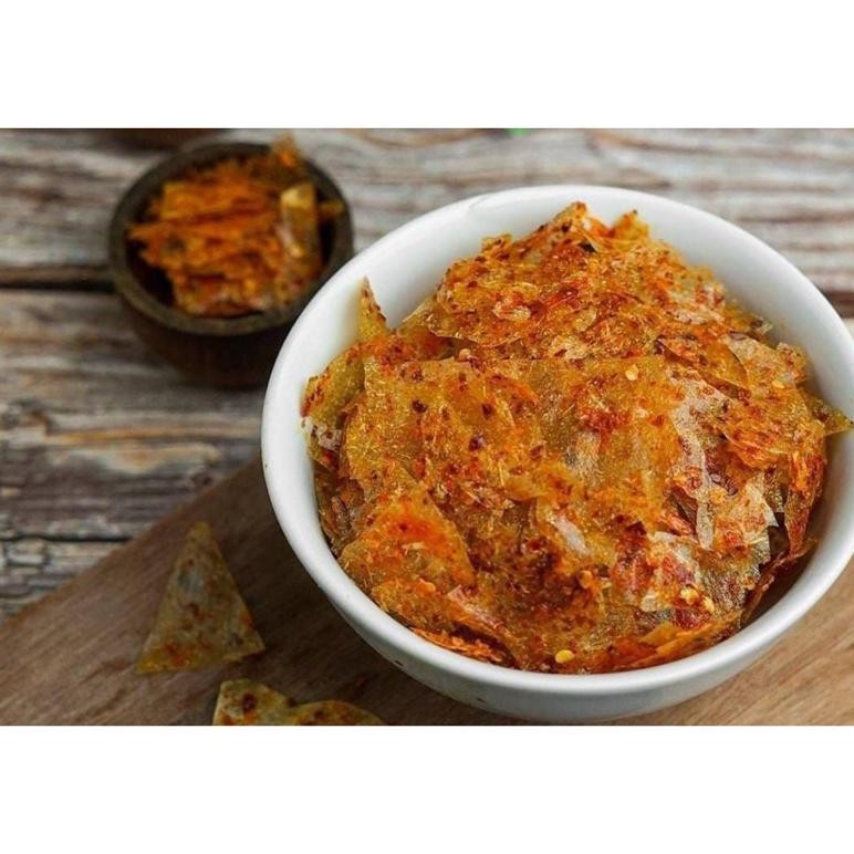 

Sale 500Gram Keripik Kaca Pedas Daun Jeruk Murah