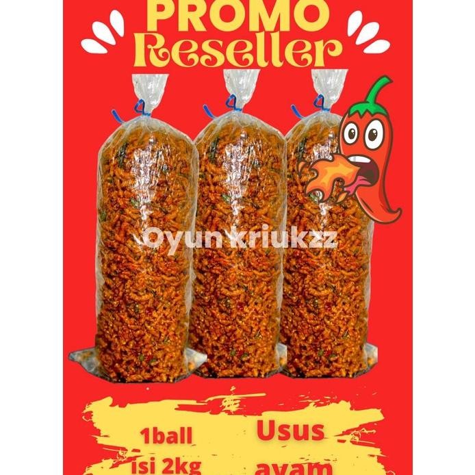 

Flash Sale Usus Ayam Crispy Pedas Daun Jeruk 1 Bal Isi 2 Kg | Usus Ayam Crispy Pedas | Usus Krispi Krispy Murah