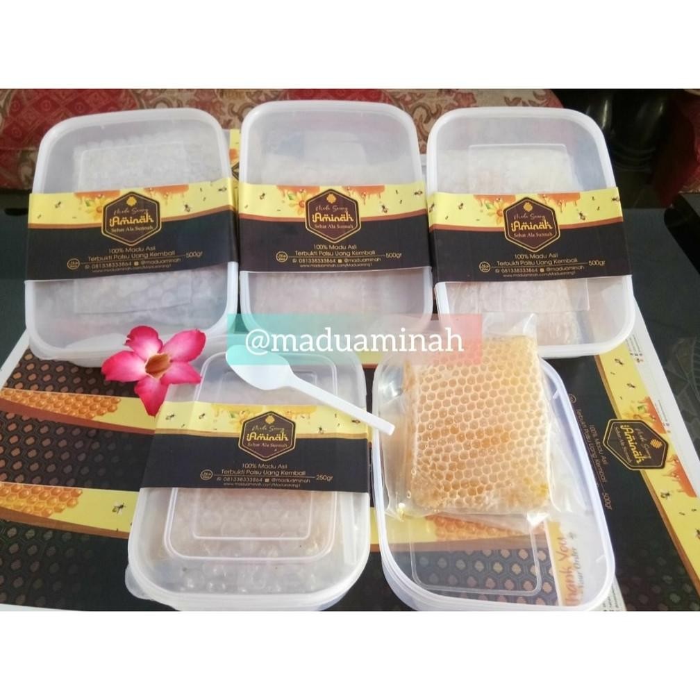 

Discount Madu Sarang 250 Gram Asli Madu Aminah Premium