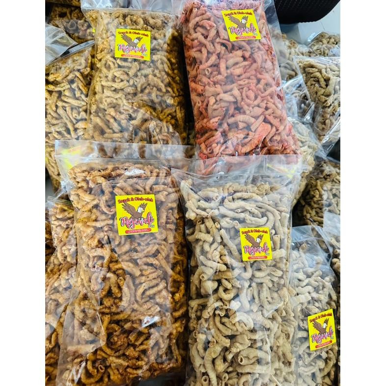 

Ori 1Kg Keripik Usus Super Premium Rajawali Bu Lely (Free Bubble) Original Gurih Asin / Balado Pedas Manis/ Hot Boncabe Pedas Asin / Pedas Daun Jeruk Hot / Jagung Manis High Quality