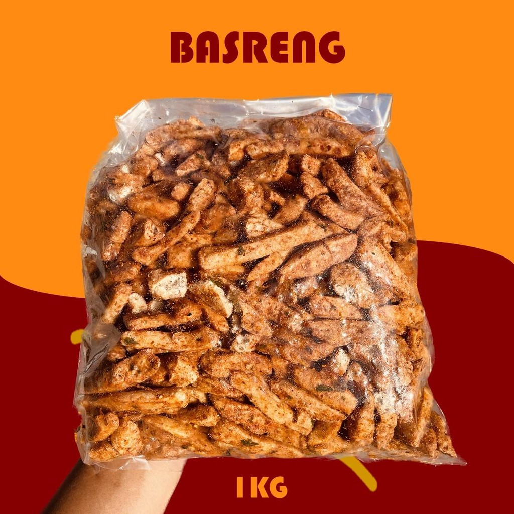 

Sale 1Kg Basreng Pedas Daun Jeruk Grade A Premium