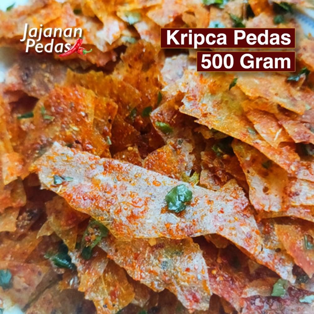 

Original Keripik Kaca Pedas Gurih Daun Jeruk 500 Gram Kripik Kaca (Kripca) High Quality