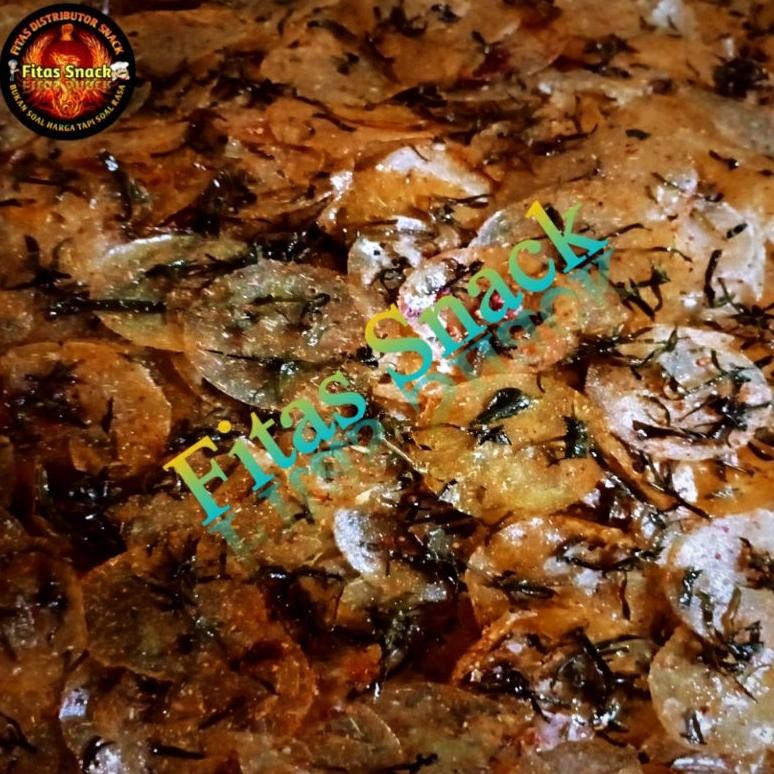 

Discount Kripca/Pikca/Keripik Kaca 1Kg Pedas Aroma Daun Jeruk Super Enak/Beledag Kicimpring/Kripik Beling 1Kg/Kirca/Keripik Singkong/Keripik Kaca Kiloan Grosir