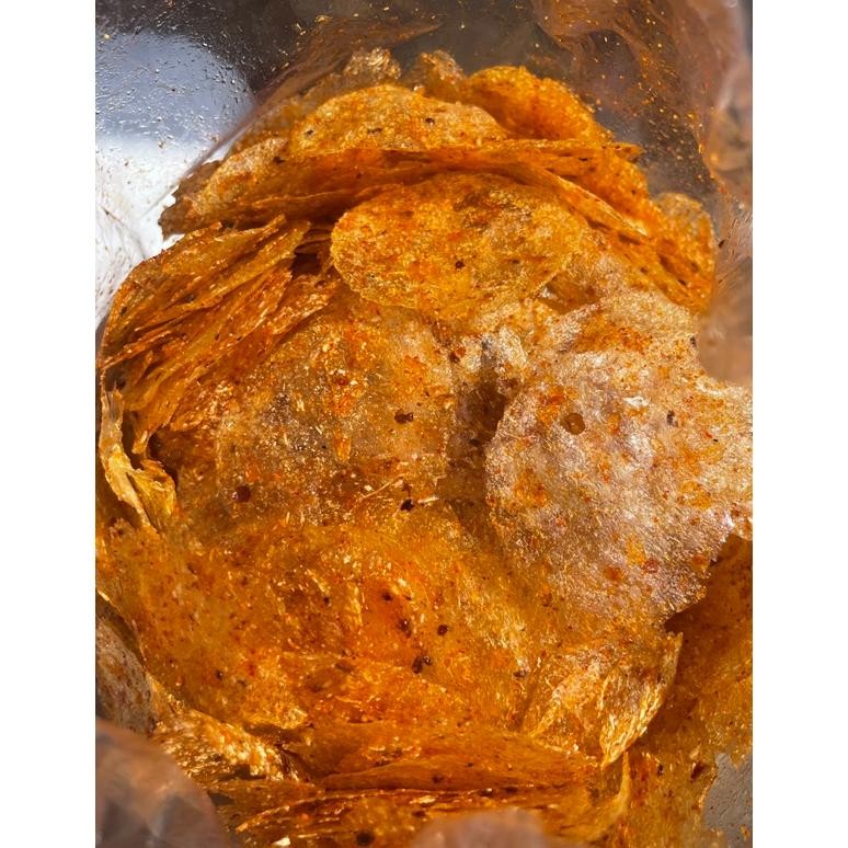 

Big Sale Kripik Kaca/Kripca Pedas Jeruk 1Kg Bumbu Melimpah Ruah High Quality