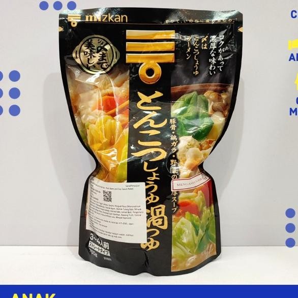 

Pork Bone & Soy Sauce Nabe Zkan 750Gr - Kuah Bumbu Hotpot Shabu Soup