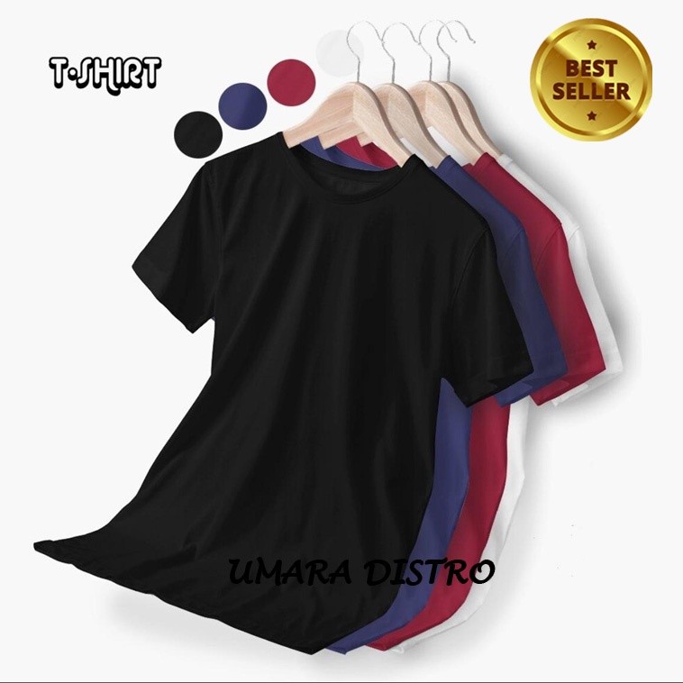 Kaos T-Shirt Casual Remaja Cowok Cewek Fashion Pria Baju  Kaus Oblong Laki2 Dewasa Tshirt Distro Ter
