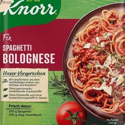 

Knorr Spaghetti Bolognese Jerman