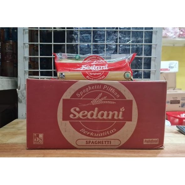 

Sedani Spaghetti 1 Kg Dus Isi 10 Pcs