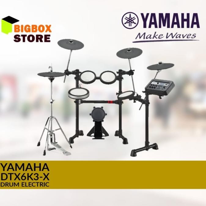 Drum Elektrik Yamaha Dtx 6K3X / Dtx6K3X / Dtx-6K3X