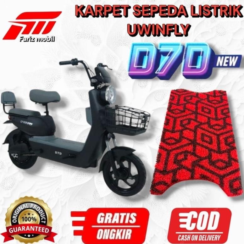 Karpet Pelindung Aki Sepeda Listrik Uwinfly New D7D