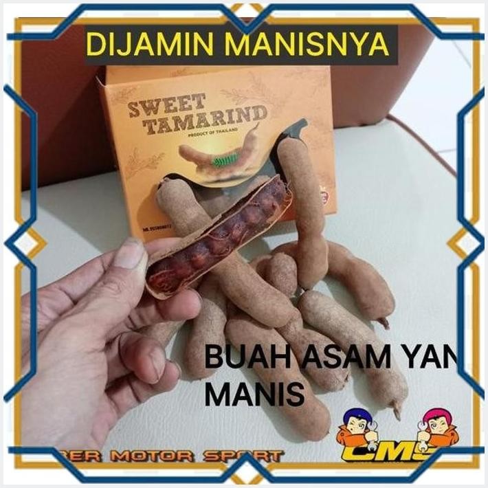 

[CYB] SWEET TAMARIND THAILAND. BUAH ASAM YANG MANIS RASANYA . BUAH SEGAR