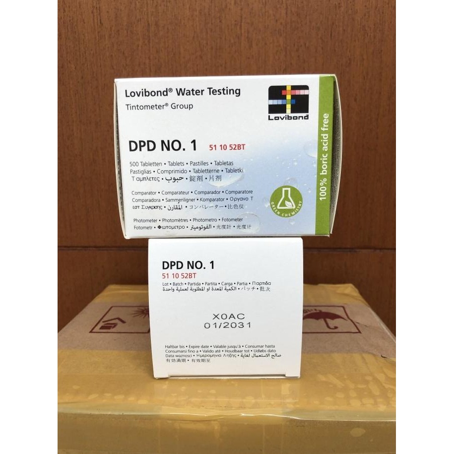 Dpd No. 1 Lovibond 500 Tablet 511052Bt [ Cariomarket ]