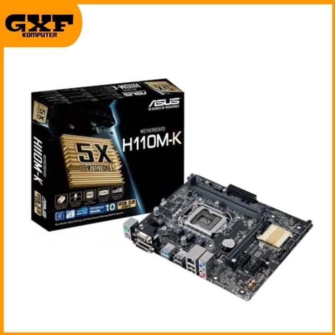 Asus H110M-K Pi (Lga1151, H110, Ddr4) Baru