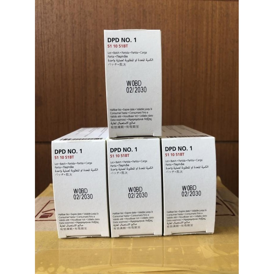 Dpd No. 1 Lovibond 250 Tablet 511051Bt [ Cariomarket ]