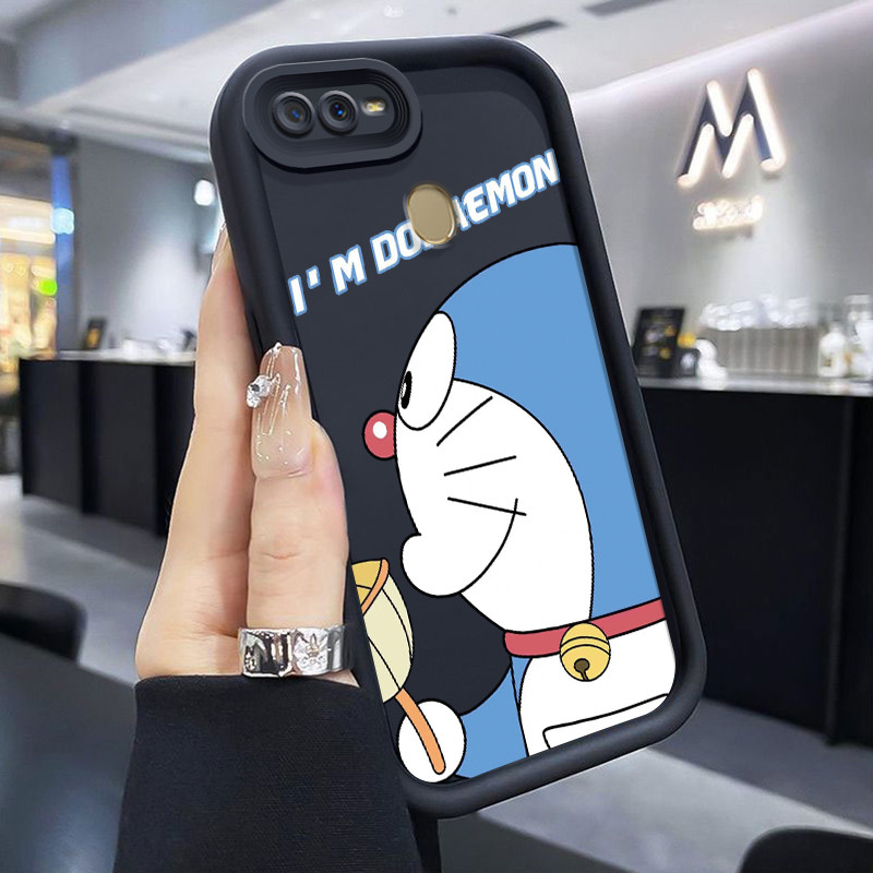 Casing Hp Untuk OPPO A7 OPPO A5s OPPO A12 OPPO A12S A11k Case Casing pola doraemon Kasing HP sampul 