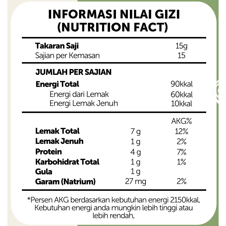 

Nourish Original Unsweetened Peanut Butter - 80 Gr