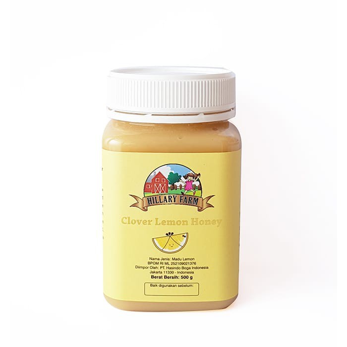 

Hillary Farm Clover Lemon Honey 500 gr