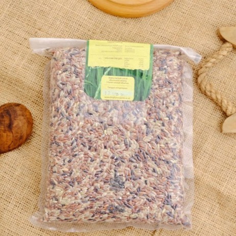

Lingkar Organik, Beras Organik Tiga Warna (Red, Brown, Black) 1 kg