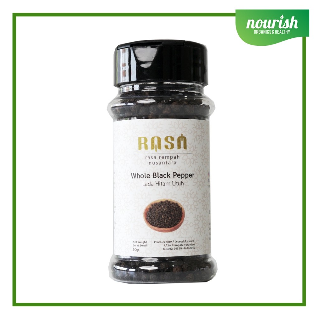 

RASA - Whole Black Pepper / Lada Hitam Utuh