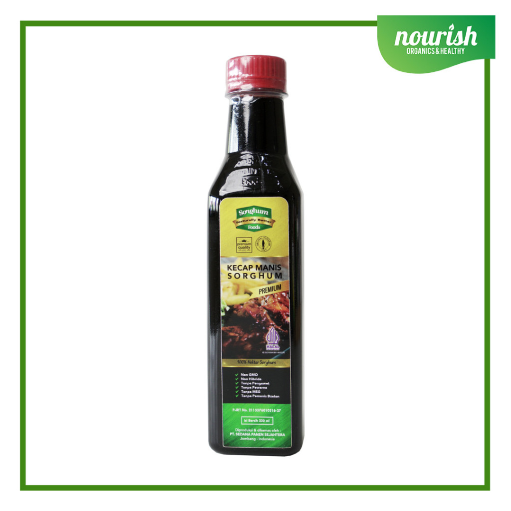 

Kecap Sorghum Premium (Sorghum Sweet Soy Sauces) 330ml