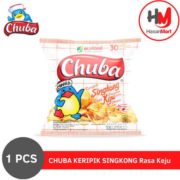 

CHUBA KERIPIK SINGKONG Rasa Keju [1 PCS]